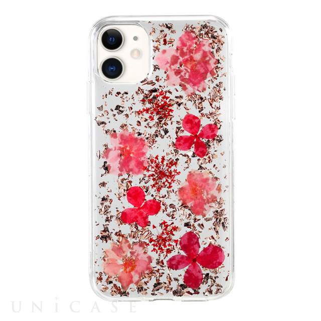 【iPhone12 mini ケース】FLORA (Pink flowers)