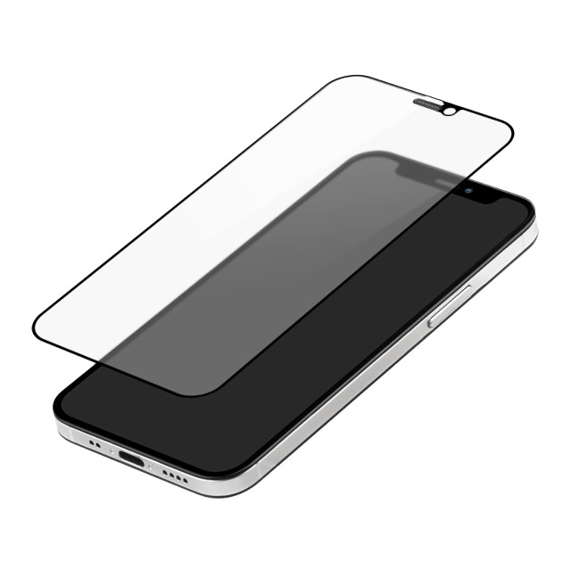 【iPhone12 mini フィルム】貼りミスゼロ全面保護ガラス (マット)サブ画像