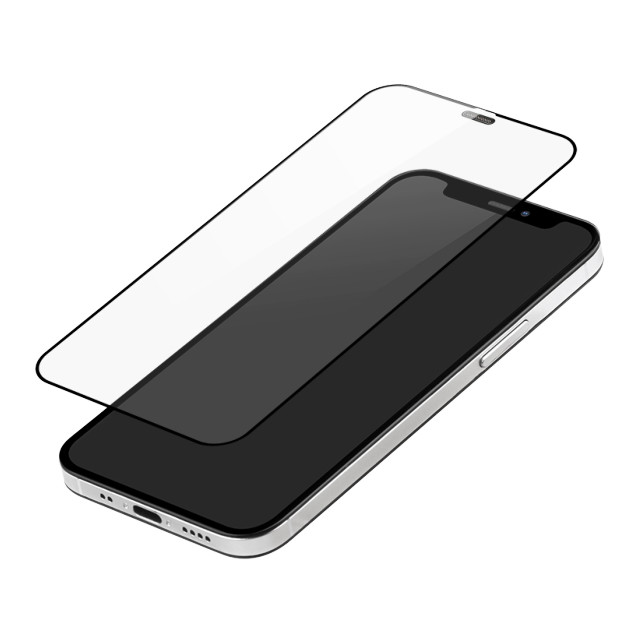 【iPhone12 mini フィルム】貼りミスゼロ全面保護ガラス (抗菌)サブ画像
