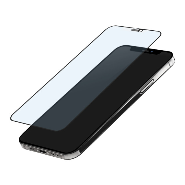 【iPhone12/12 Pro フィルム】貼りミスゼロ全面保護ガラス (マット・ブルーライトカット)サブ画像