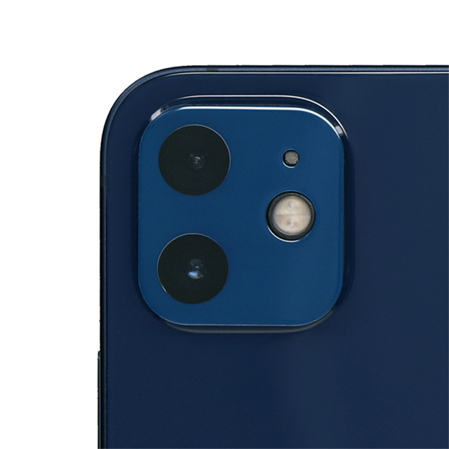Iphone12 フィルム カメラレンズ用 全面保護 ガラス レンズプロテクター Owl Clgic61シリーズ ネイビー Owltech Iphoneケースは Unicase