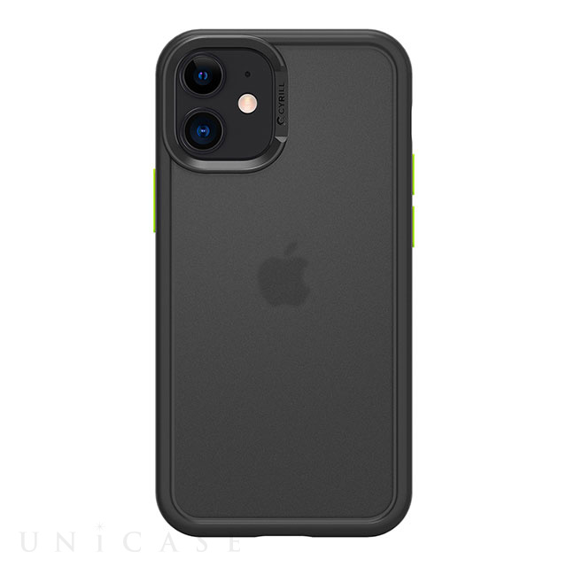 【iPhone12 mini ケース】Color Brick (Black)