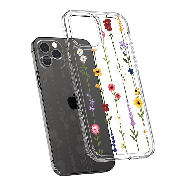 【iPhone12/12 Pro ケース】Cecile (Flower Garden)サブ画像