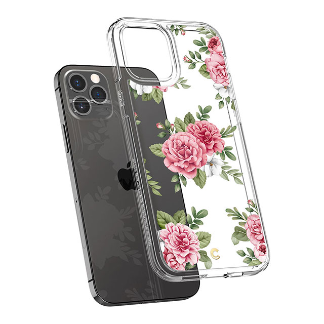 【iPhone12/12 Pro ケース】Cecile (Pink Floral)goods_nameサブ画像