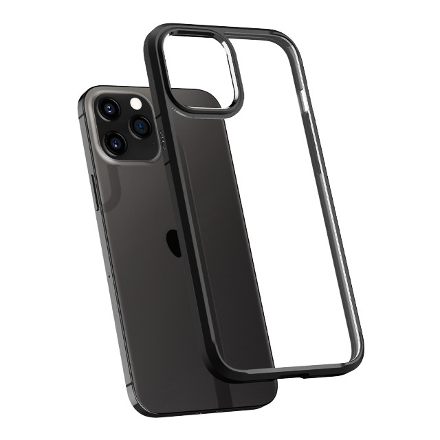 【iPhone12 Pro Max ケース】Crystal Hybrid (Matte Black)goods_nameサブ画像