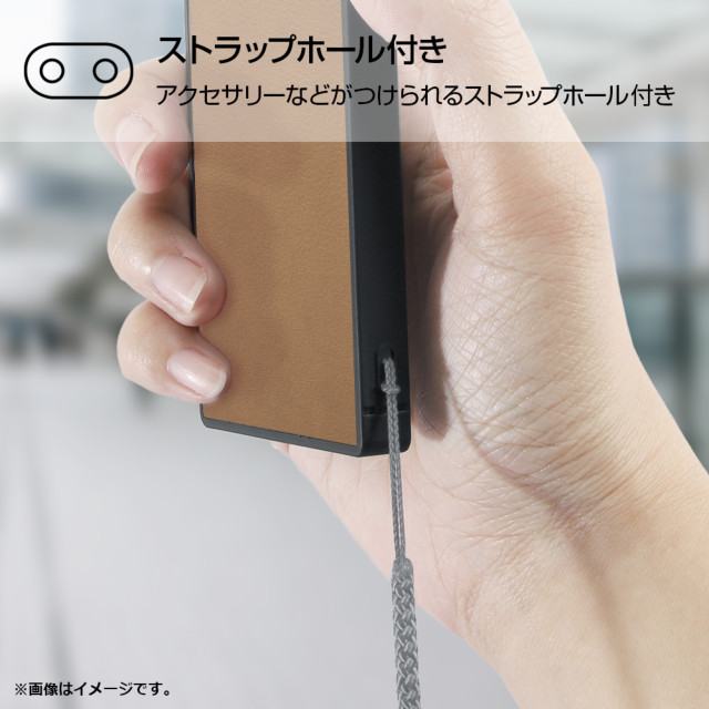 【iPhone12 mini ケース】ディズニーキャラクター/耐衝撃オープンレザーケース KAKU (プー)サブ画像