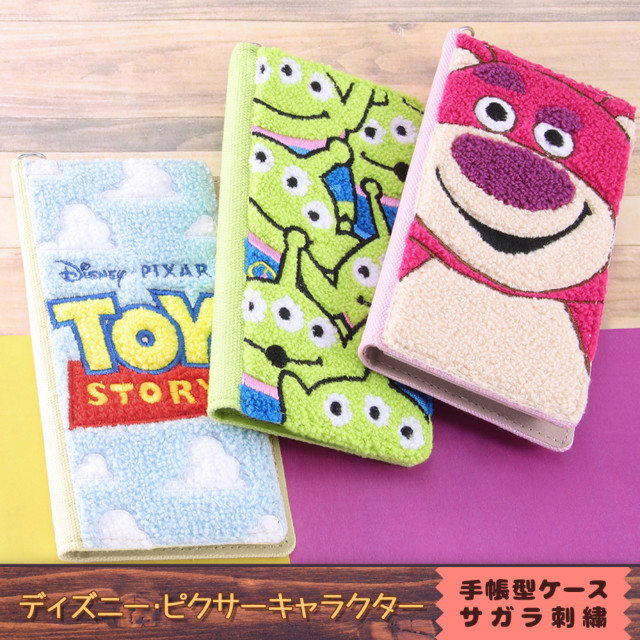 【iPhone12/12 Pro ケース】ディズニー・ピクサーキャラクター/手帳型 FLEX CASE サガラ刺繍 (トイ・ストーリー/ロッツォ)サブ画像