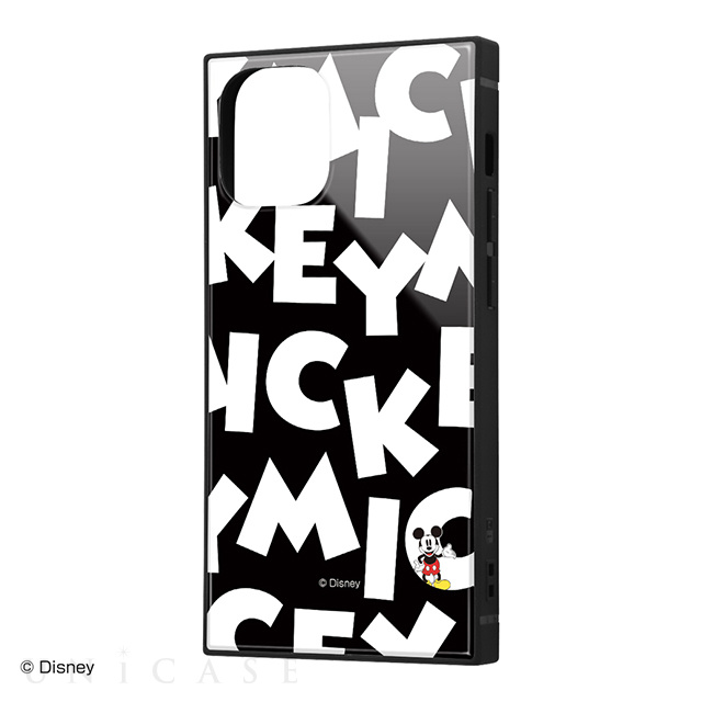 【iPhone12 mini ケース】ディズニーキャラクター/耐衝撃ハイブリッドケース KAKU (ミッキーマウス/I AM)