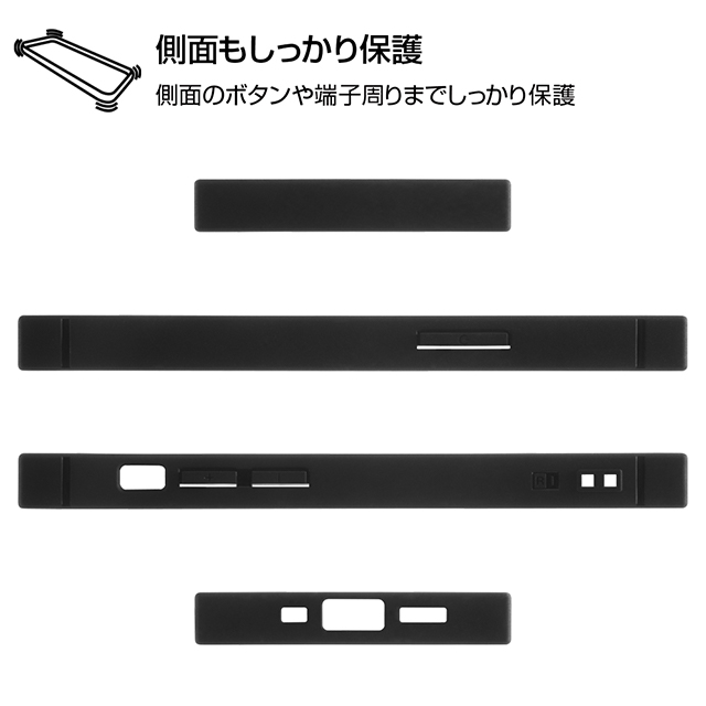 【iPhone12 mini ケース】ディズニーキャラクター/耐衝撃ハイブリッドケース KAKU (ふしぎの国のアリス/Clapperboard)サブ画像