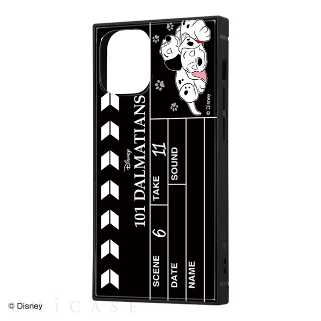 【iPhone12 mini ケース】ディズニーキャラクター/耐衝撃ハイブリッドケース KAKU (101匹わんちゃん/Clapperboard)