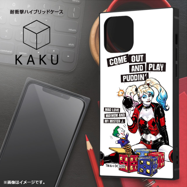 【iPhone12/12 Pro ケース】バットマン/耐衝撃ハイブリッドケース KAKU (ハーレー・クイン_2)goods_nameサブ画像