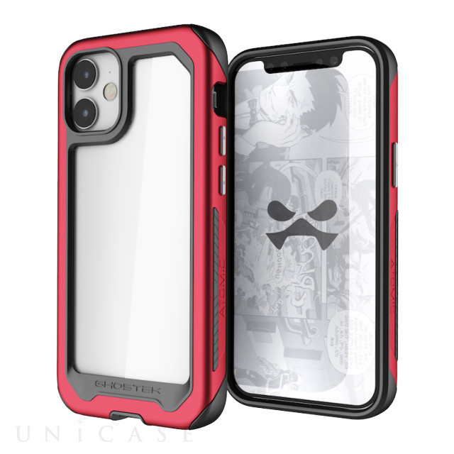【iPhone12 mini ケース】Atomic Slim 3 Aluminum Case (Red)