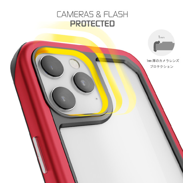 【iPhone12 Pro Max ケース】Atomic Slim 3 Aluminum Case (Red)サブ画像