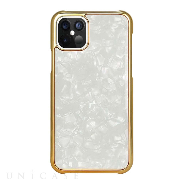 【iPhone12 Pro Max ケース】アセチ (White hologram)