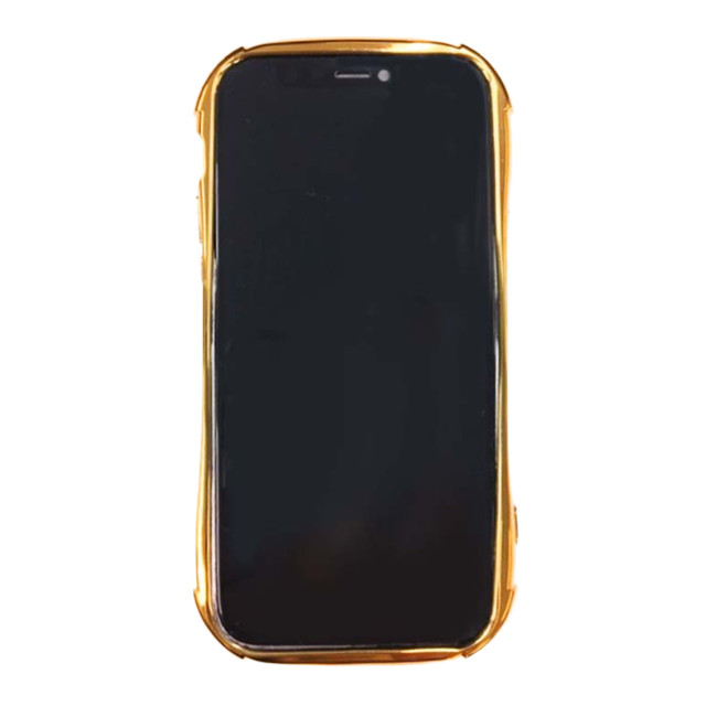 【iPhone12 mini ケース】メッキTPU (GREEN＆GOLD)サブ画像
