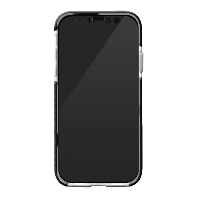 【iPhone12 Pro Max ケース】クリアタフ カラーTPEクリア (BLACK)サブ画像