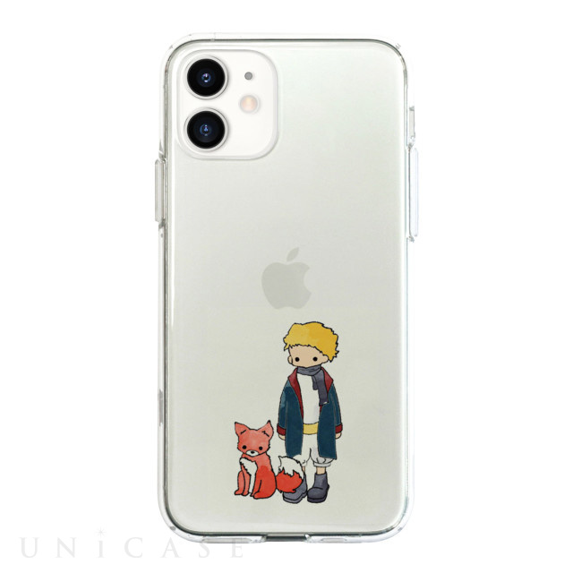 【iPhone12 mini ケース】ソフトクリアケース (リトルプリンスとキツネ)