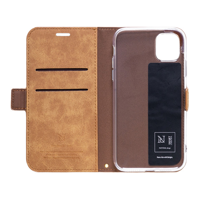 【iPhone12/12 Pro ケース】手帳型ケース Style Natural (Camel)goods_nameサブ画像