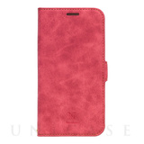【iPhone12/12 Pro ケース】手帳型ケース Style Natural (Red)