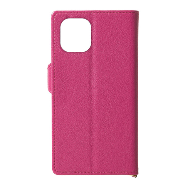 【iPhone12 mini ケース】手帳型ケース Fleur (Magenta)goods_nameサブ画像