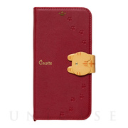 【iPhone12/12 Pro ケース】手帳型ケース Cocotte (Red)