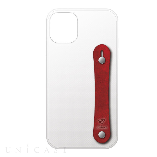 【iPhone12/12 Pro ケース】背面型ケース Liberta (Red 左手持ち用)