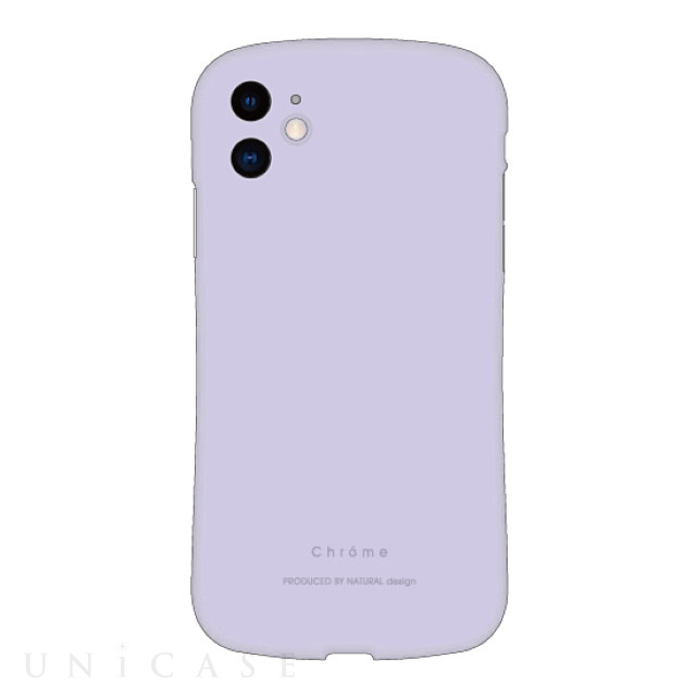 【iPhone12 mini ケース】背面型ケース Chrome (Lavender)