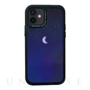 【iPhone12 mini ケース】Twinkle cover (ミニムーン Blue)
