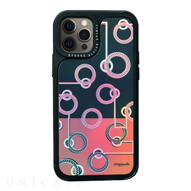 【iPhone12/12 Pro ケース】Twinkle cover (Pink pattern)