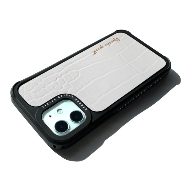【iPhone12 mini ケース】Leather Case (WHITE)サブ画像