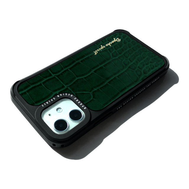 【iPhone12 mini ケース】Leather Case (GREEN)サブ画像