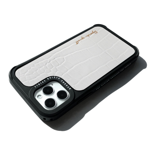 【iPhone12/12 Pro ケース】Leather Case (WHITE)goods_nameサブ画像