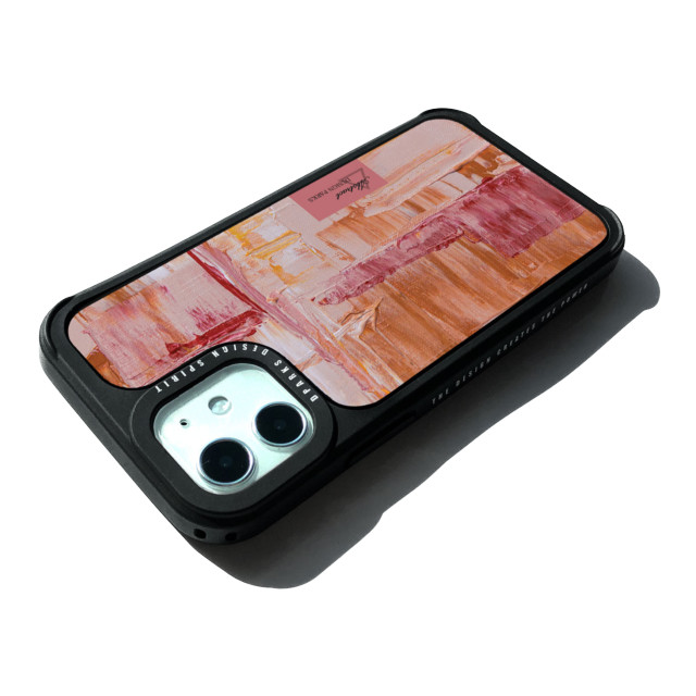 【iPhone12 mini ケース】Black Cover (Painting Blending PINKBROWN)goods_nameサブ画像