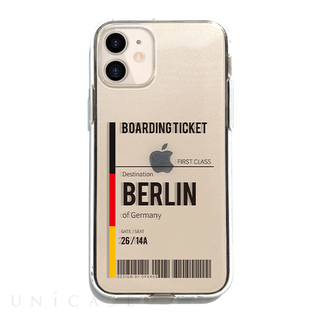 【iPhone12 mini ケース】ソフトクリアケース (BERLIN)