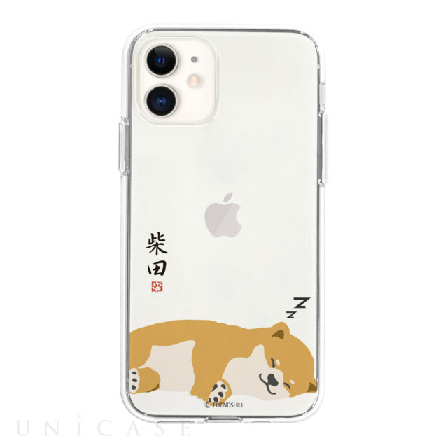 【iPhone12/12 Pro ケース】しばたさんクリアケース (昼寝)