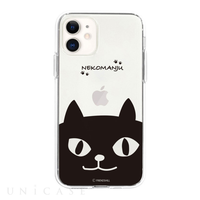 Iphone12 Mini ケース ネコマンジュウクリアケース インパクトイタズラネコ Abbi Friends Iphoneケースは Unicase