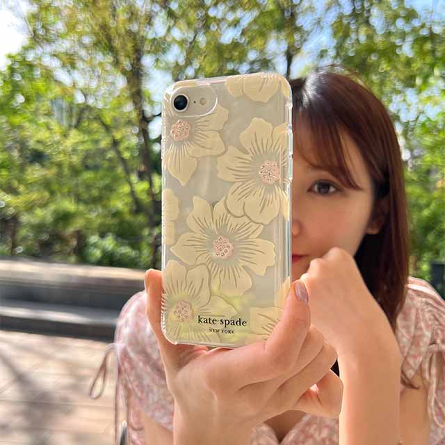 【iPhoneSE(第3/2世代)/8/7/6s ケース】Protective Hardshell (Holly Hock)