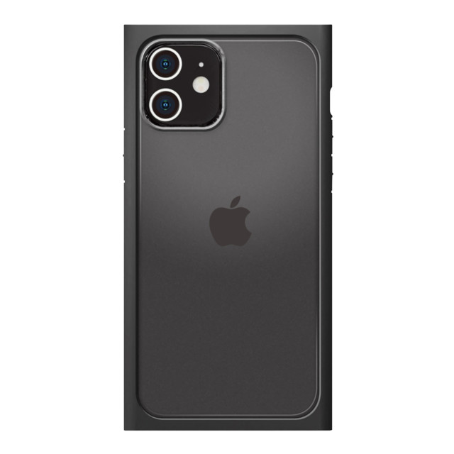 【iPhone12 mini ケース】ガラスタフケース スクエアタイプ (ブラック)サブ画像