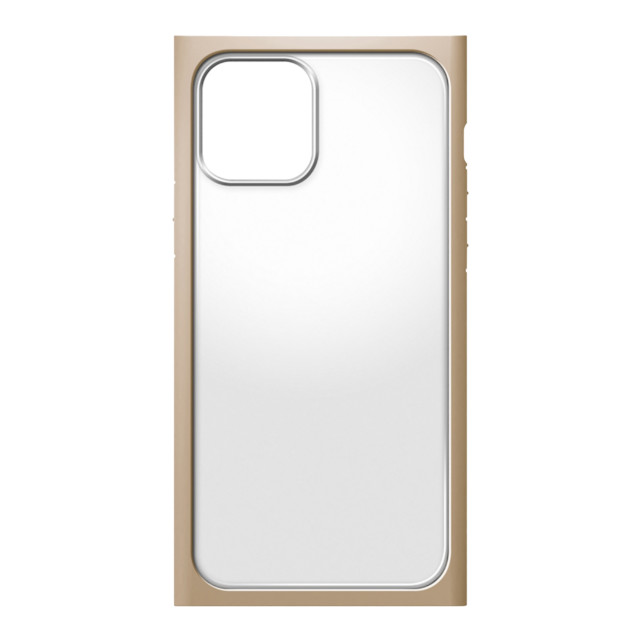 【iPhone12 mini ケース】ガラスタフケース スクエアタイプ (ベージュ)サブ画像