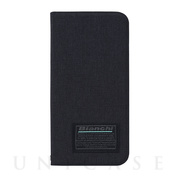 【iPhone12/12 Pro ケース】Bianchi Water Repellent Folio Case for iPhone12/12 Pro (black)