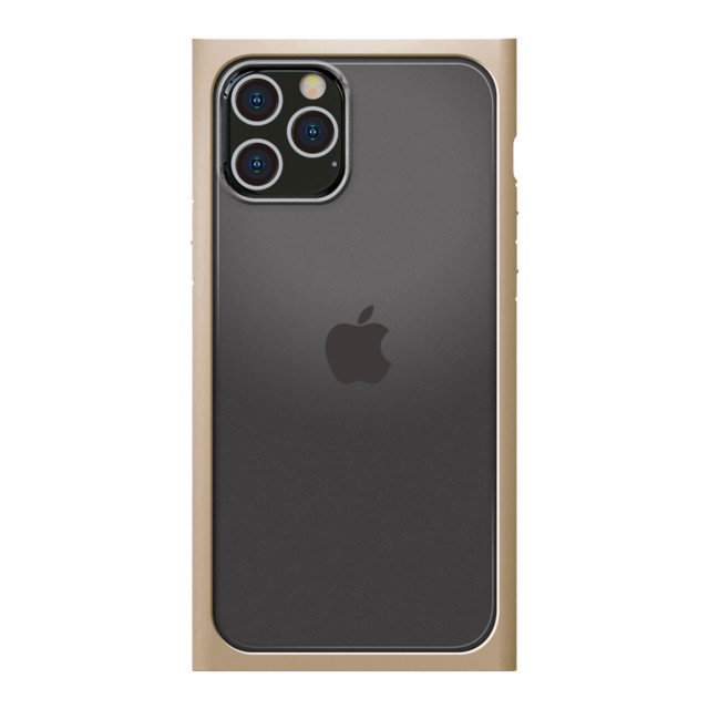 【iPhone12 Pro Max ケース】ガラスタフケース スクエアタイプ (ベージュ)サブ画像