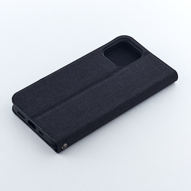 【iPhone12 mini ケース】Bianchi Water Repellent Folio Case for iPhone12 mini (black)サブ画像