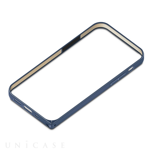 Iphone12 Mini ケース アルミニウムバンパー ネイビー Pga Iphoneケースは Unicase
