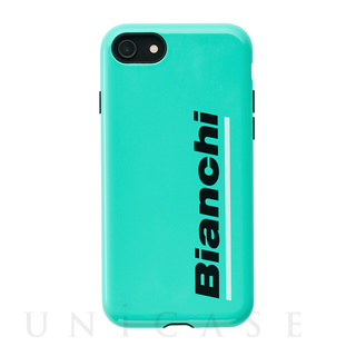 【iPhoneSE(第3/2世代)/8/7 ケース】Bianchi Hybrid Shockproof Case for iPhoneSE(第2世代) (celeste)