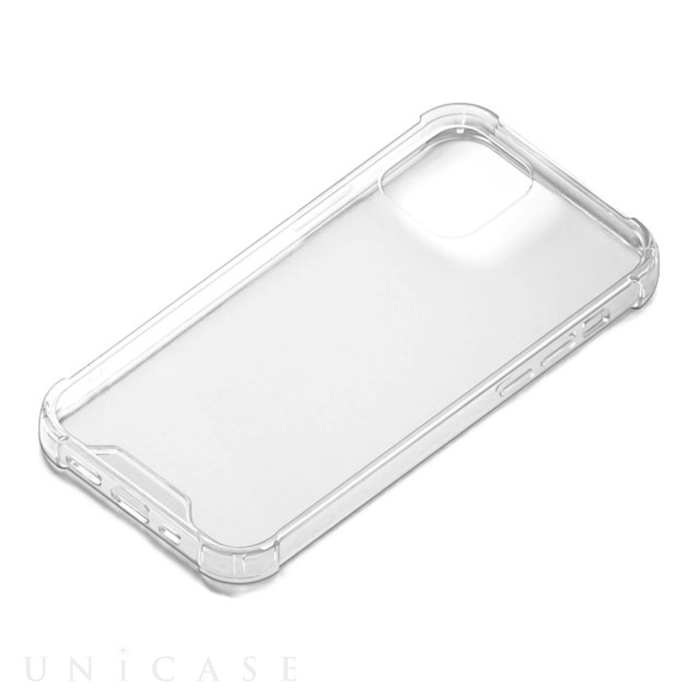 iPhone12 mini ケース】抗菌TPUハイブリッドクリアケース (クリア) PGA | iPhoneケースは UNiCASE
