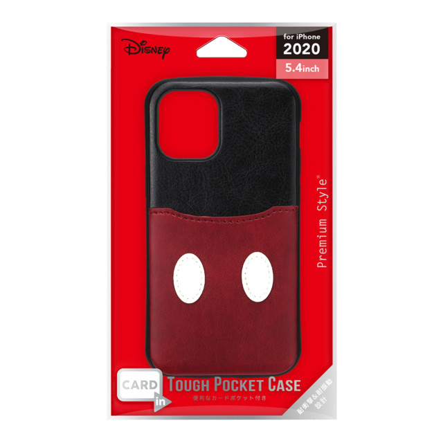 【iPhone12 mini ケース】タフポケットケース (ミッキーマウス)サブ画像