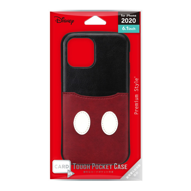 【iPhone12/12 Pro ケース】タフポケットケース (ミッキーマウス)サブ画像
