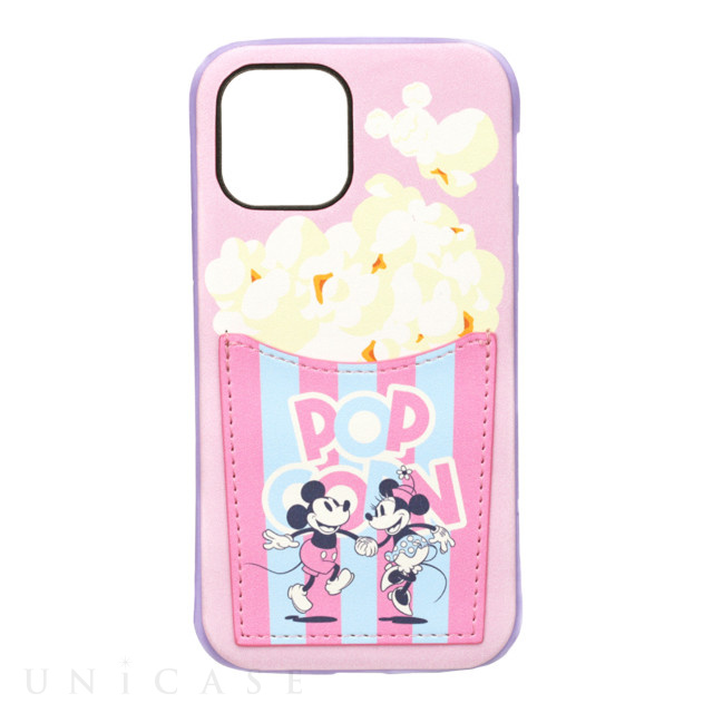 【iPhone12/12 Pro ケース】タフポケットケース (ミッキーマウス＆ミニーマウス)