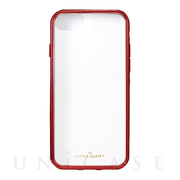 【iPhoneSE(第3/2世代)/8/7/6s/6 ケース】LITTLE CLOSET iPhone case (METALLIC-RED)