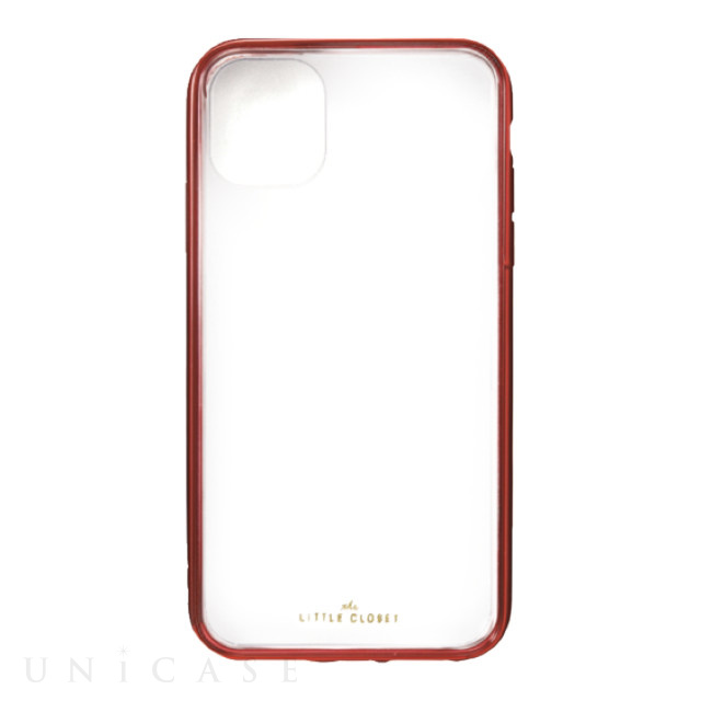 【iPhone11/XR ケース】LITTLE CLOSET iPhone case (METALLIC-RED)